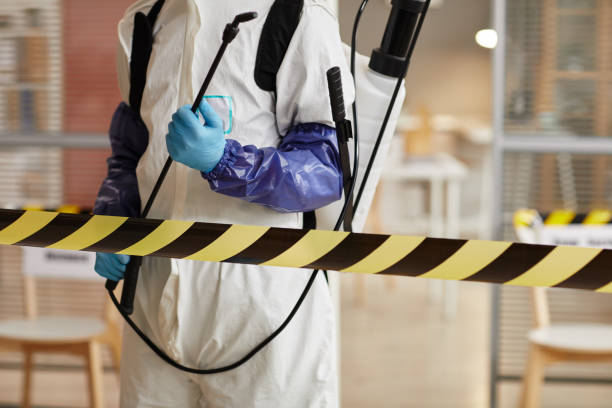 Professional Infectious Disease Decontamination technician working in East Falmouth, MA